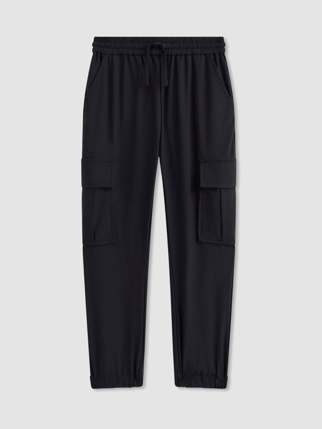 Children & Baby 9-14 yrs Technical Drawstring Cuffed Cargo Trousers in Navy