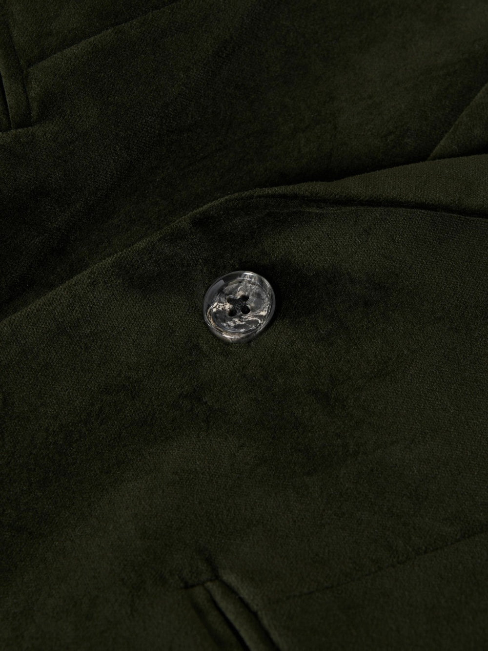 Children & Baby 9-14 yrs Slim Fit Velvet Single Breasted Blazer in Emerald