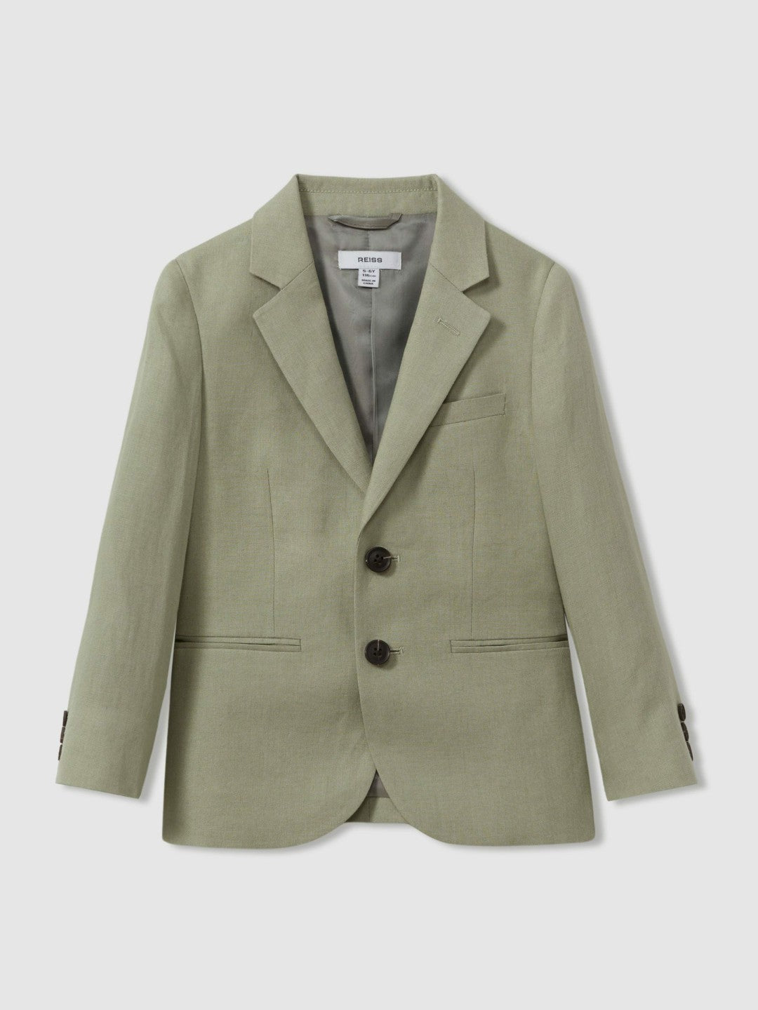 Children & Baby 9-13 yrs Linen Single Breasted Blazer in Apple