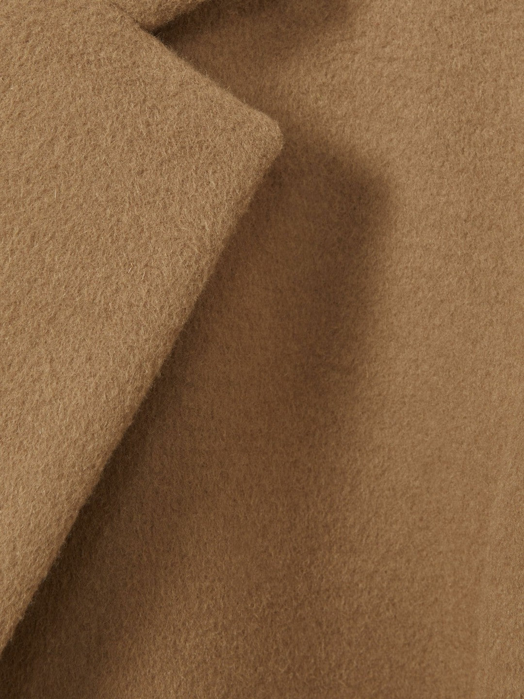 Men Wool Blend Single Breasted Epsom Overcoat in Camel