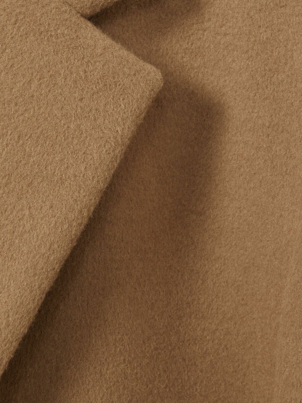 Men Wool Blend Single Breasted Epsom Overcoat in Camel