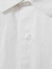 Children & Baby 3-9 yrs Short Sleeve Linen Shirt in White