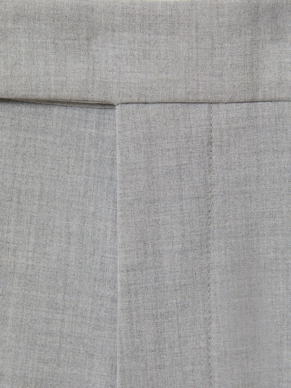Men Slim-Fit Drawstring Trousers in Grey