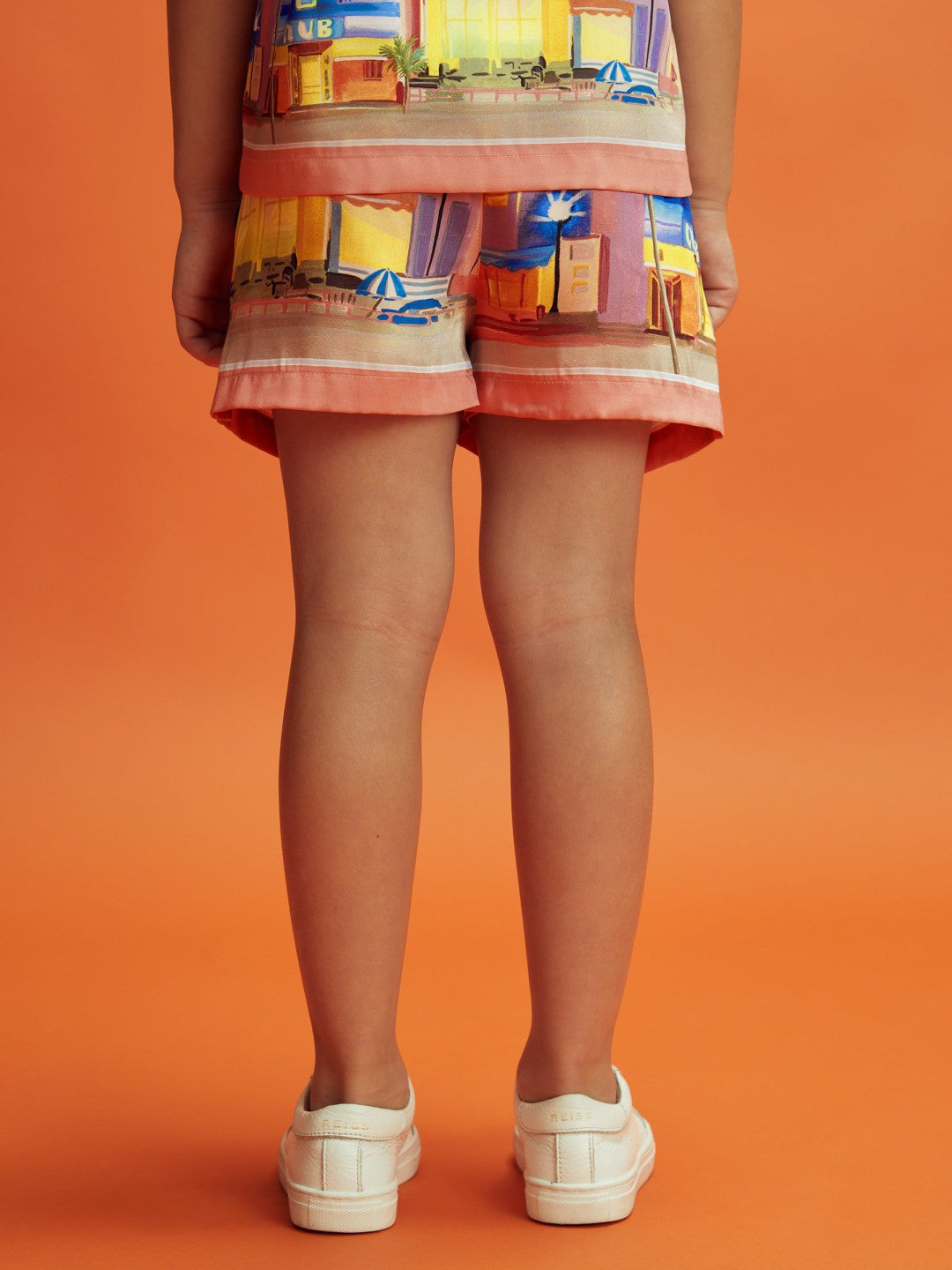 Children & Baby Junior McLaren F1 Miami Drawstring Shorts in Pink Multi