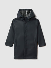Children & Baby 13-14 yrs Water Repellent Hooded Coat in Navy