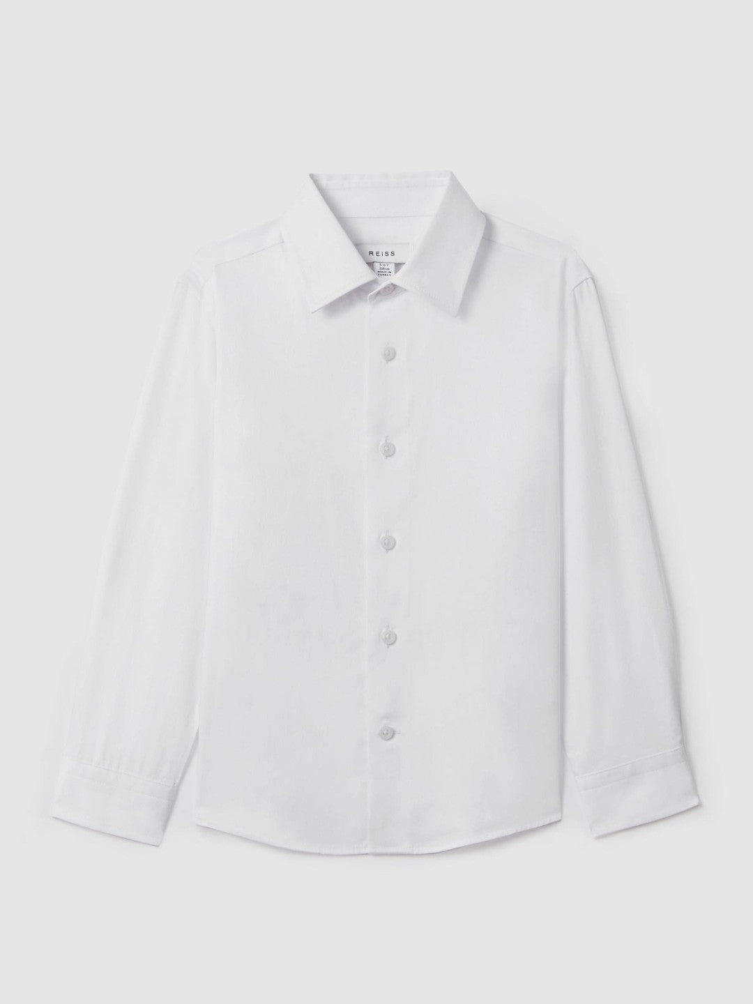 Children & Baby 3-9 yrs Slim Fit Cotton Shirt in White