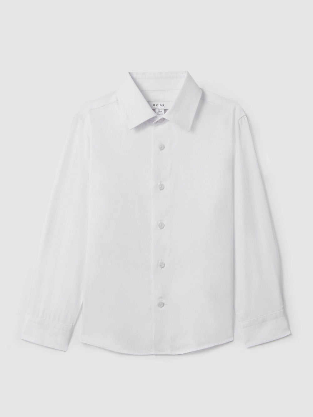 Children & Baby 3-9 yrs Slim Fit Cotton Shirt in White