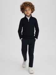 Children & Baby 3-9 yrs Slim Fit Cotton Shirt in White