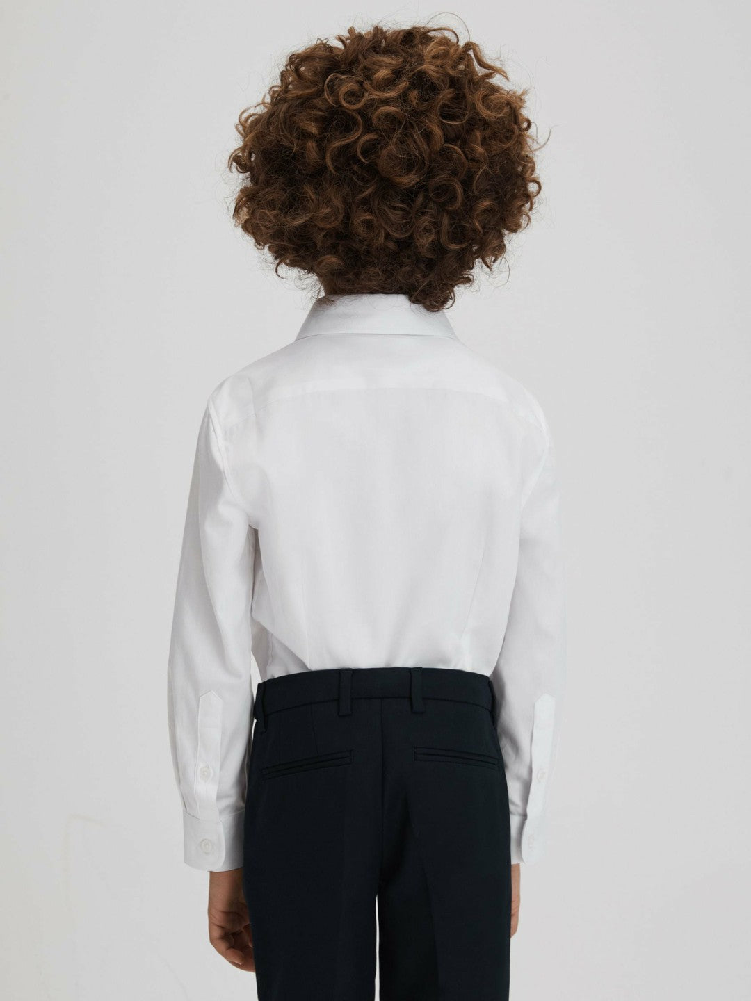 Children & Baby 3-9 yrs Slim Fit Cotton Shirt in White