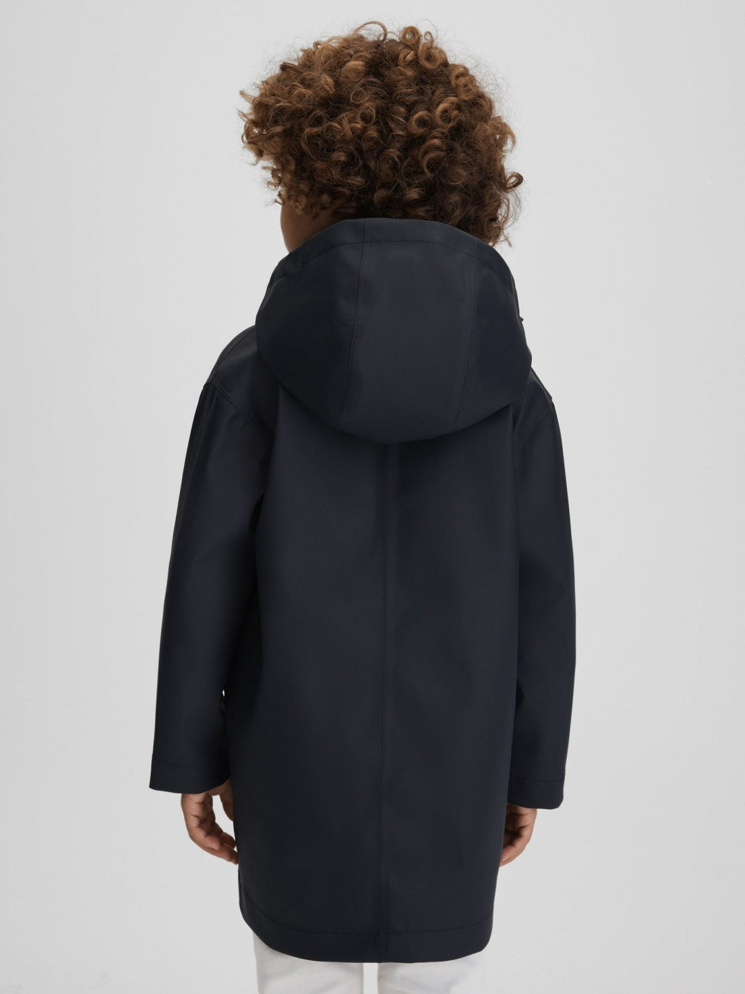 Children & Baby 3-9 yrs Water Repellent Hooded Coat in Navy