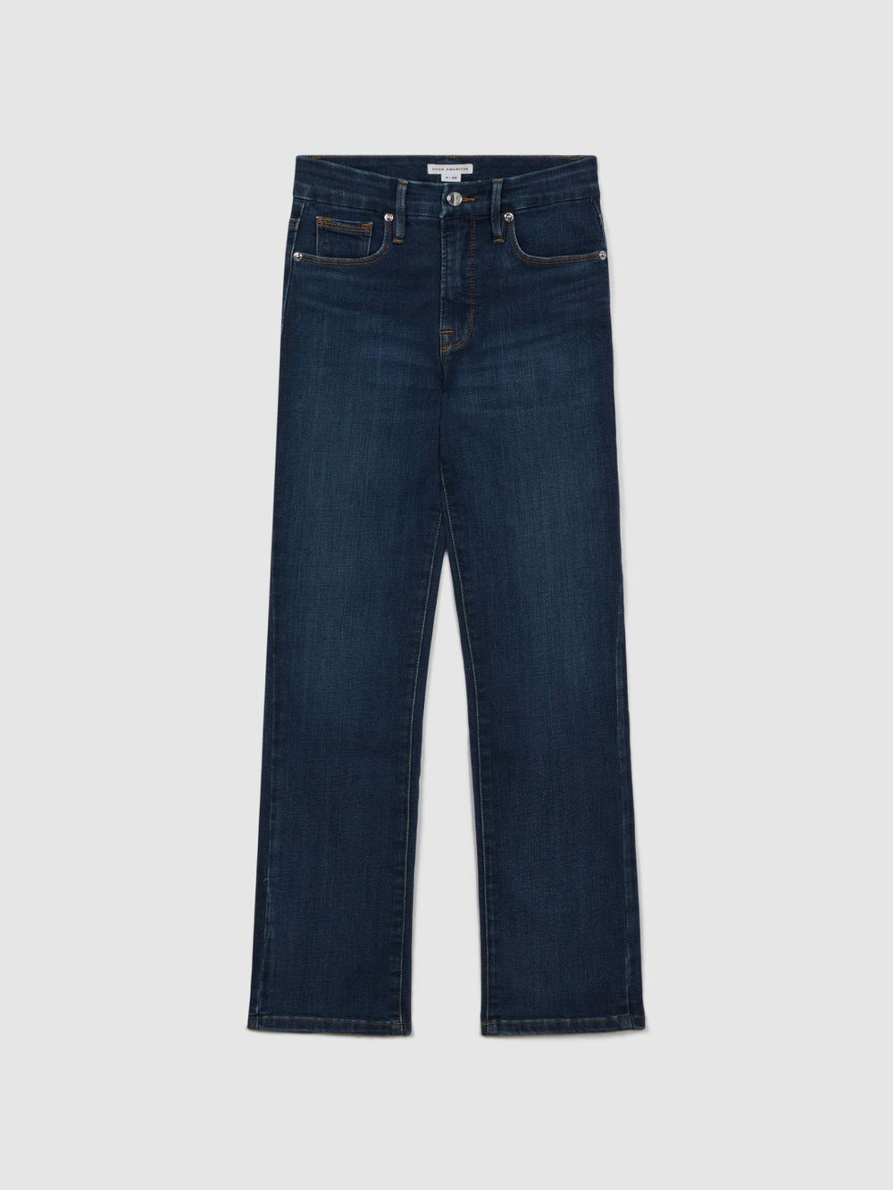 Women Good American Slim Fit Cropped Jeans in Blue