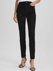 Women Good American Ultra High Skinny Jeans in Black