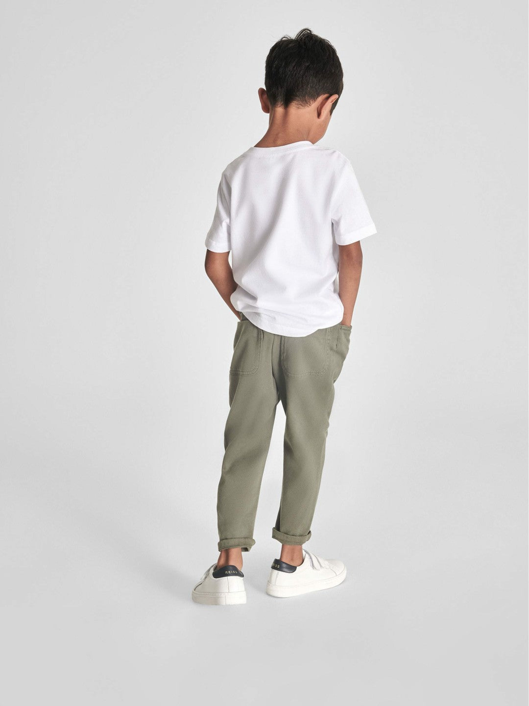 Children & Baby 4-9 yrs Crew Neck T-Shirt in White