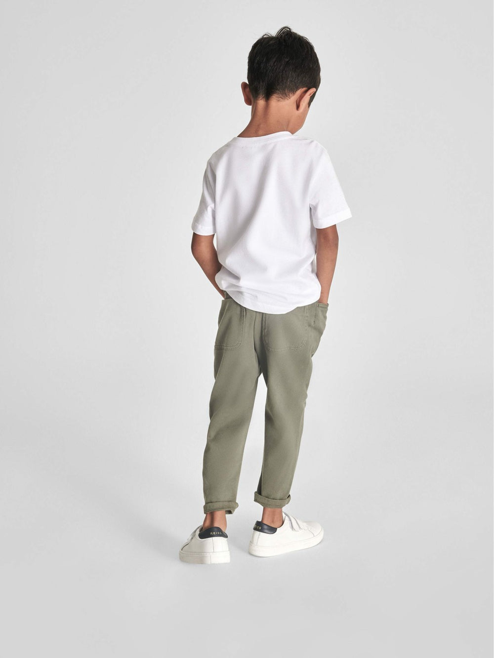 Children & Baby 4-9 yrs Crew Neck T-Shirt in White