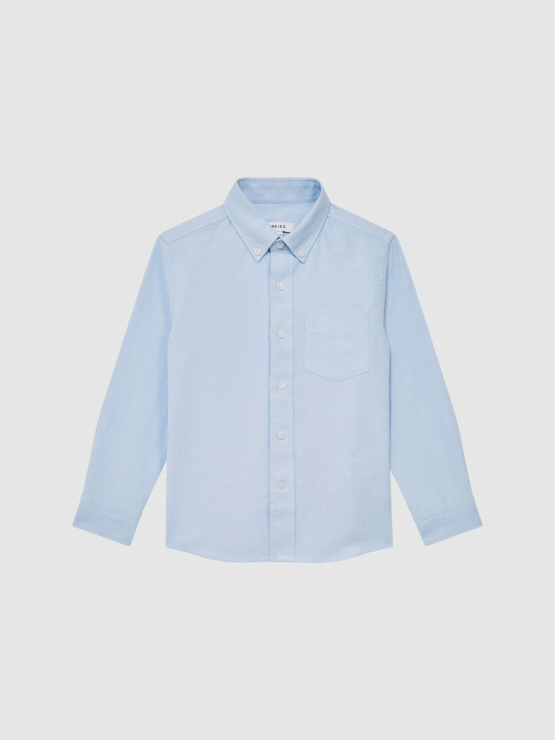 Children & Baby 4-9 yrs Button Down Oxford Shirt in Soft Blue