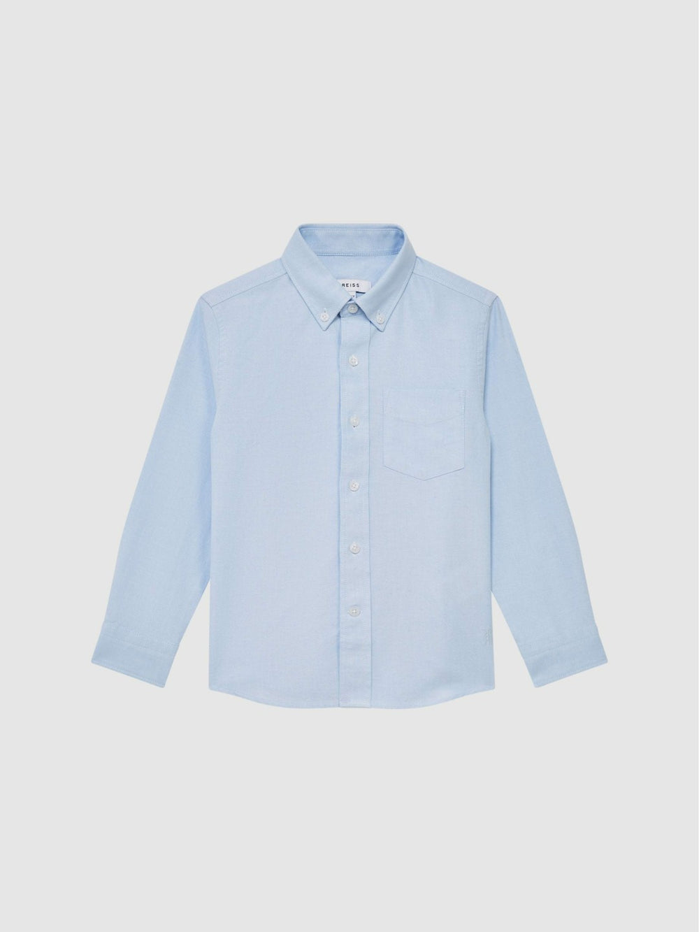 Children & Baby 4-9 yrs Button Down Oxford Shirt in Soft Blue