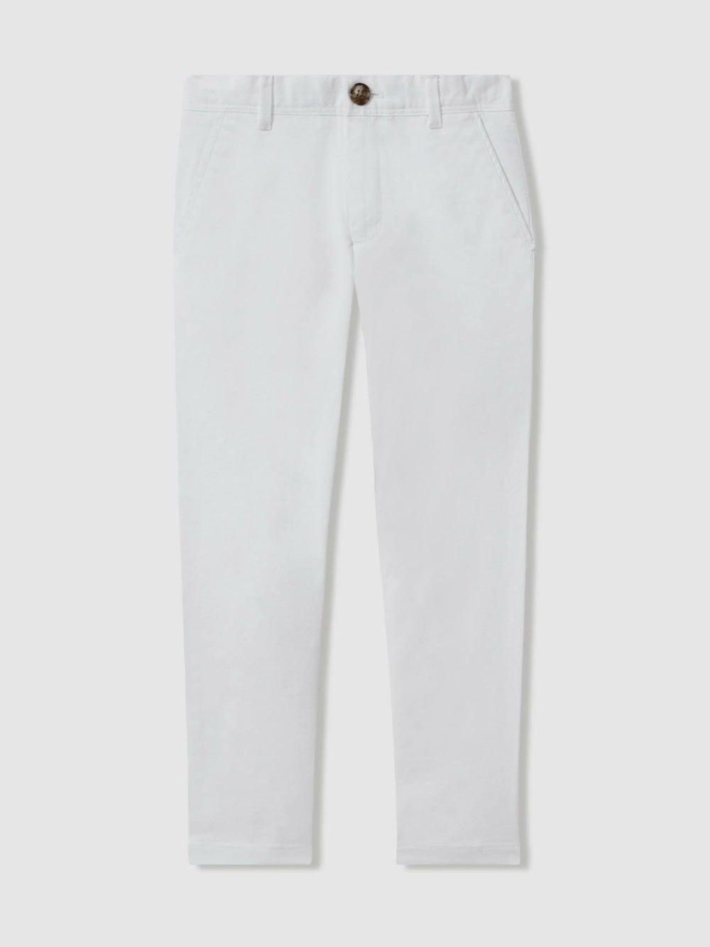Children & Baby 9-14 yrs Slim Fit Casual Chinos in White