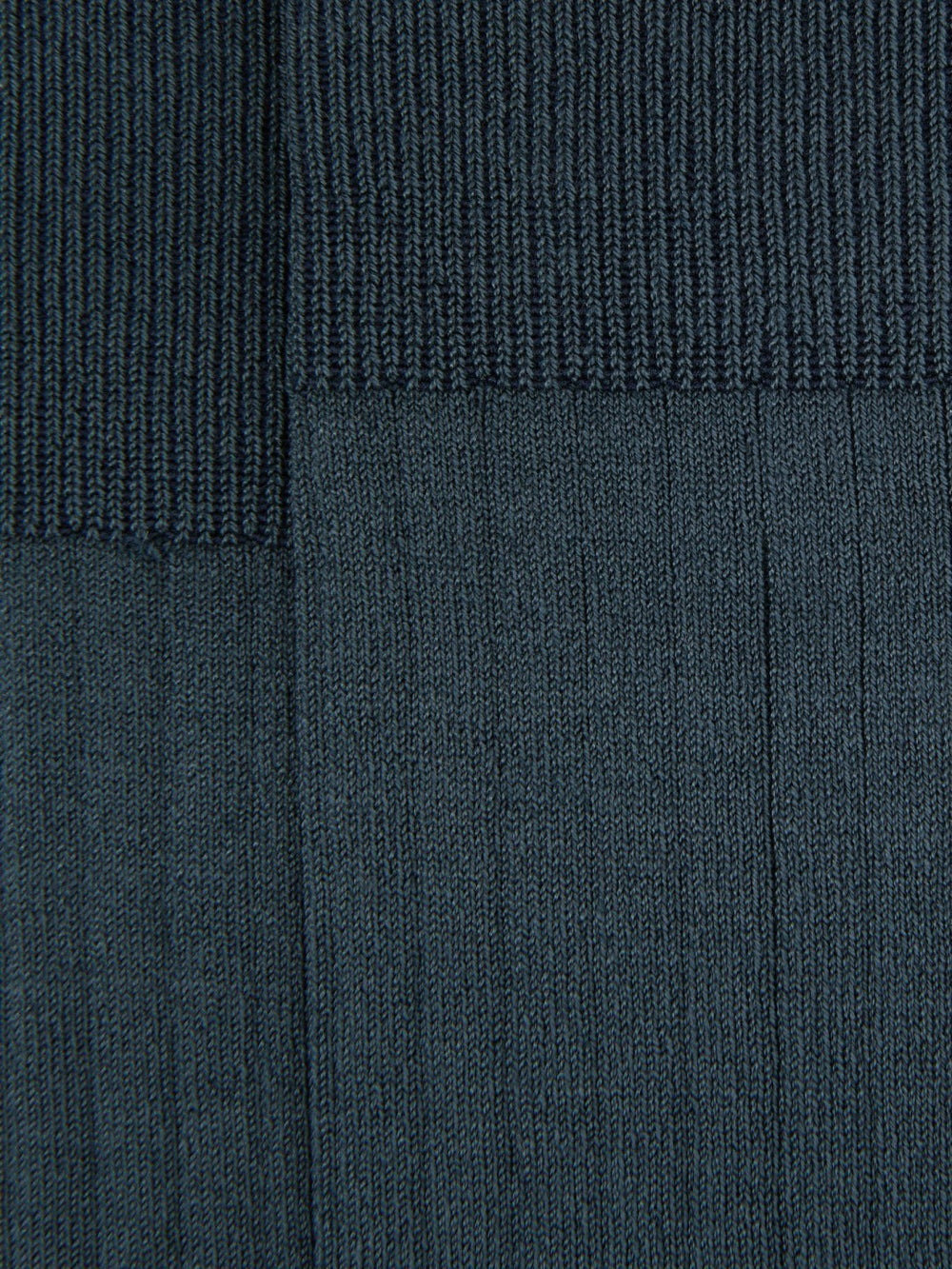 Men Ribbed Socks in Airforce Blue