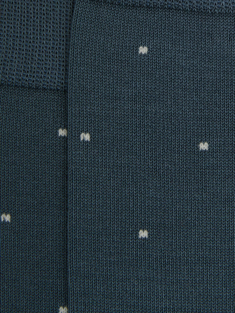 Men Polka Dot Socks in Airforce Blue