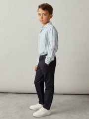 Children & Baby 9-14 yrs Slim Fit Casual Chinos in Navy