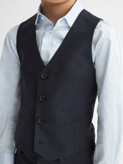 Children & Baby 4-9 yrs Modern Fit Waistcoat in Navy