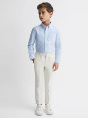 Children & Baby 3-9 yrs Button Down Oxford Shirt in Soft Blue