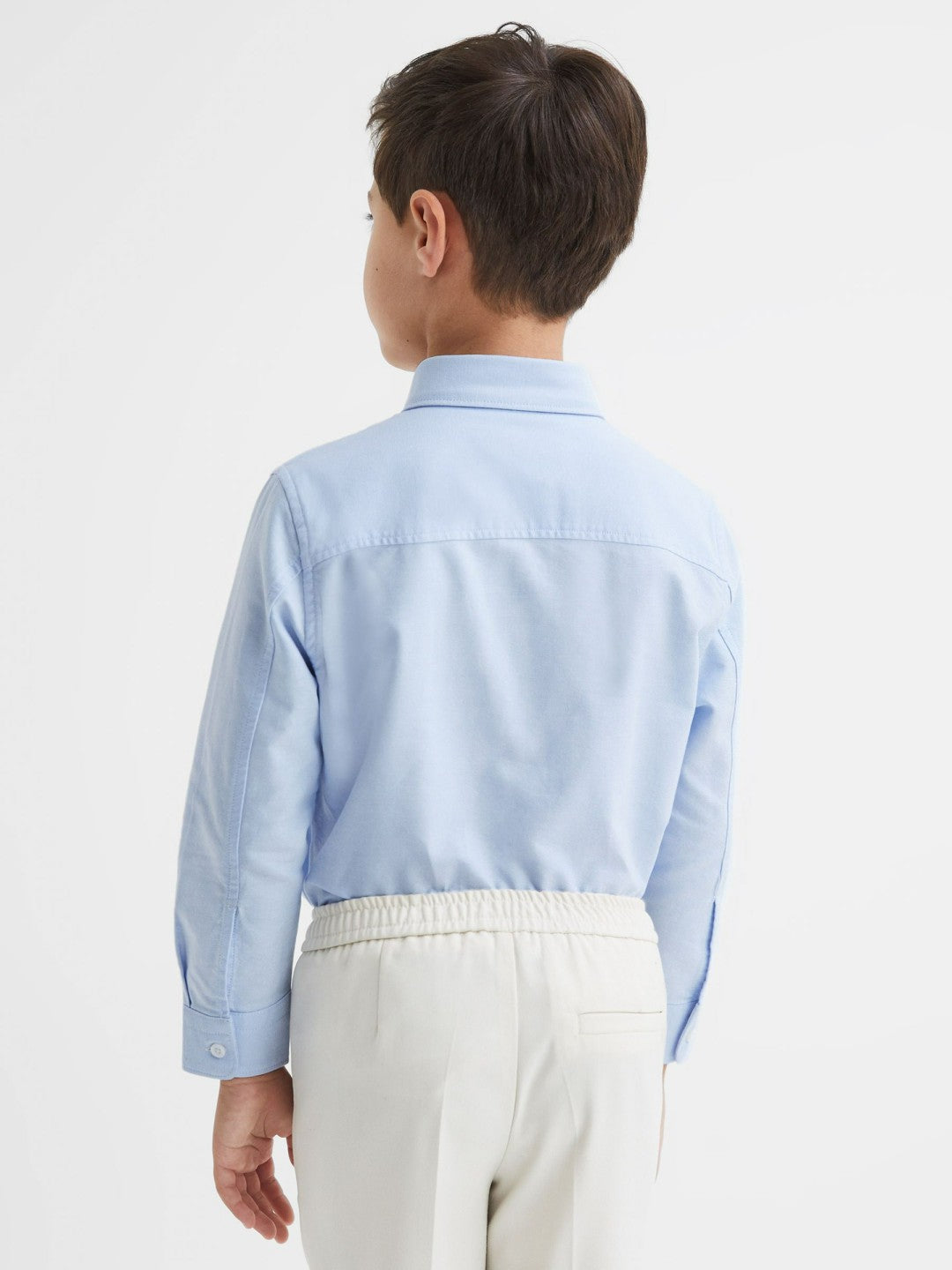 Children & Baby 3-9 yrs Button Down Oxford Shirt in Soft Blue