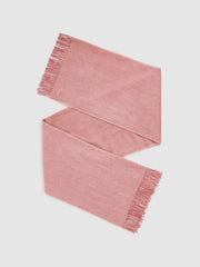 Women Wool-Cashmere Scarf in Blush