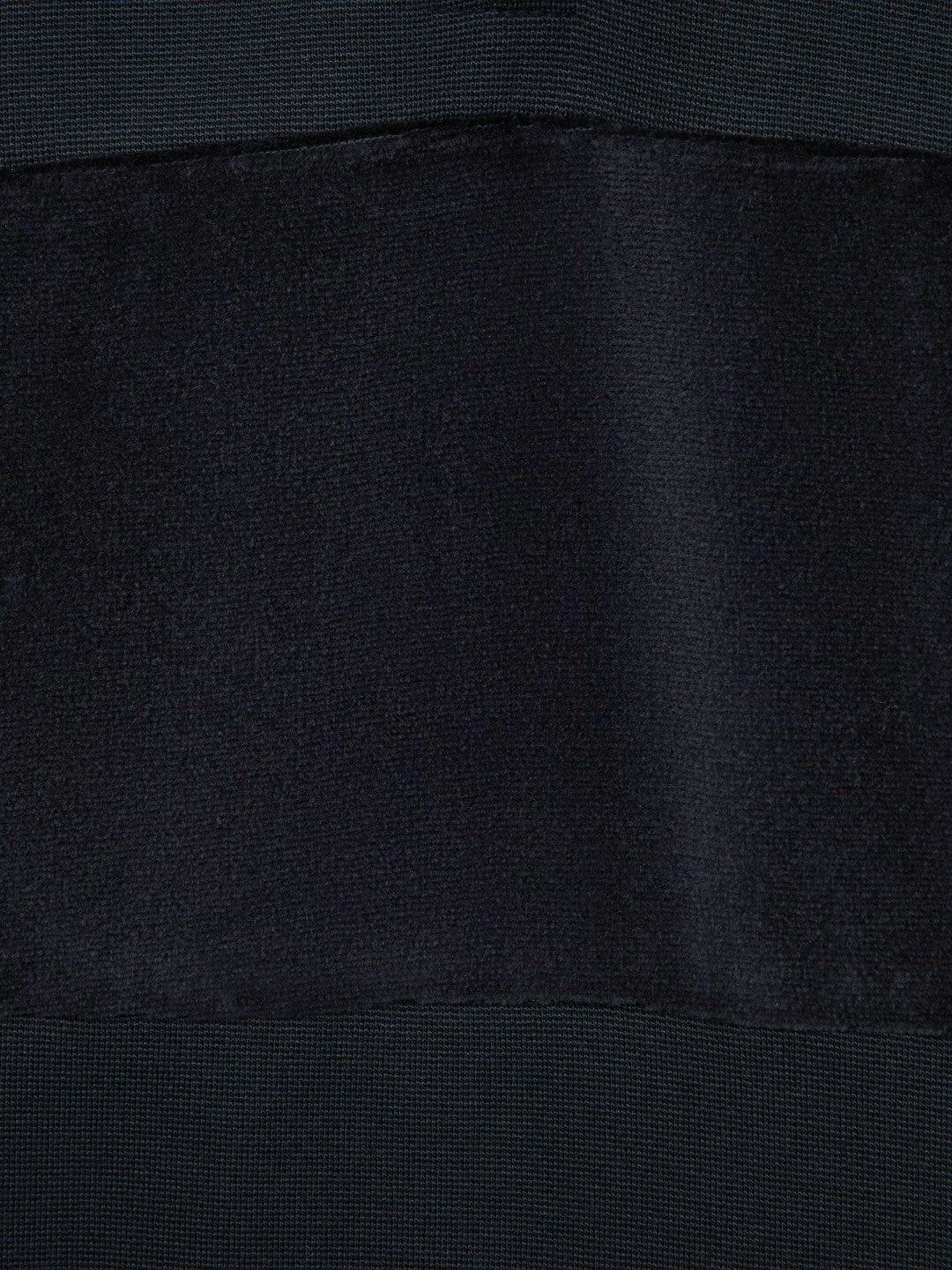 Children & Baby 3-9 yrs Slim Fit Half-Zip Funnel Neck Velour Sweatshirt in Navy