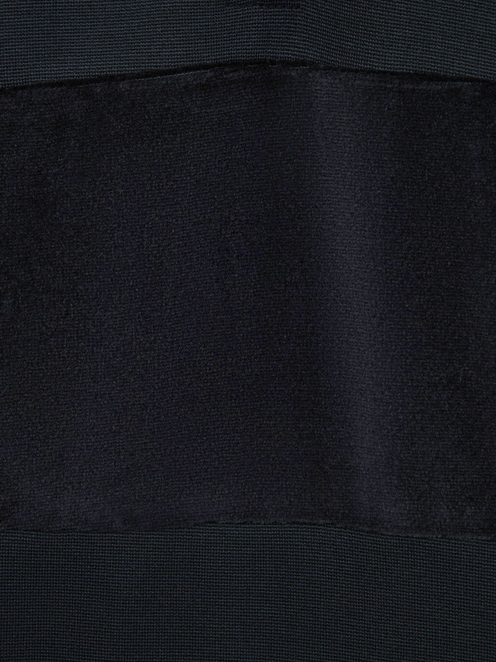 Children & Baby 3-9 yrs Slim Fit Half-Zip Funnel Neck Velour Sweatshirt in Navy