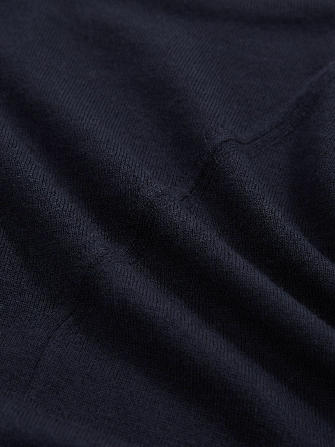 Women Wool Slouched Sleeveless Top in Navy