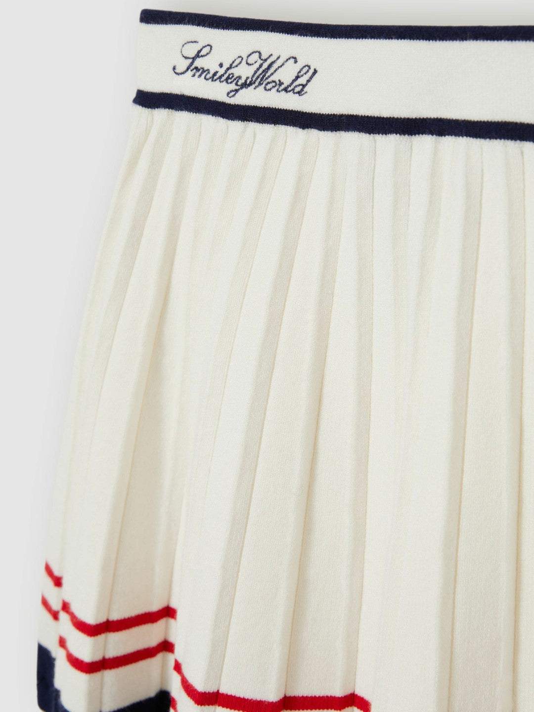 Children & Baby 4-9 yrs SmileyWorld Tennis Skirt in Off White