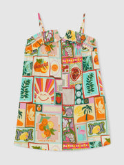 Children & Baby 9-13 yrs SmileyWorld Motif-Print Dress in Multi