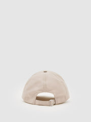 Men Embroidered-Logo Tech Baseball Cap in Stone