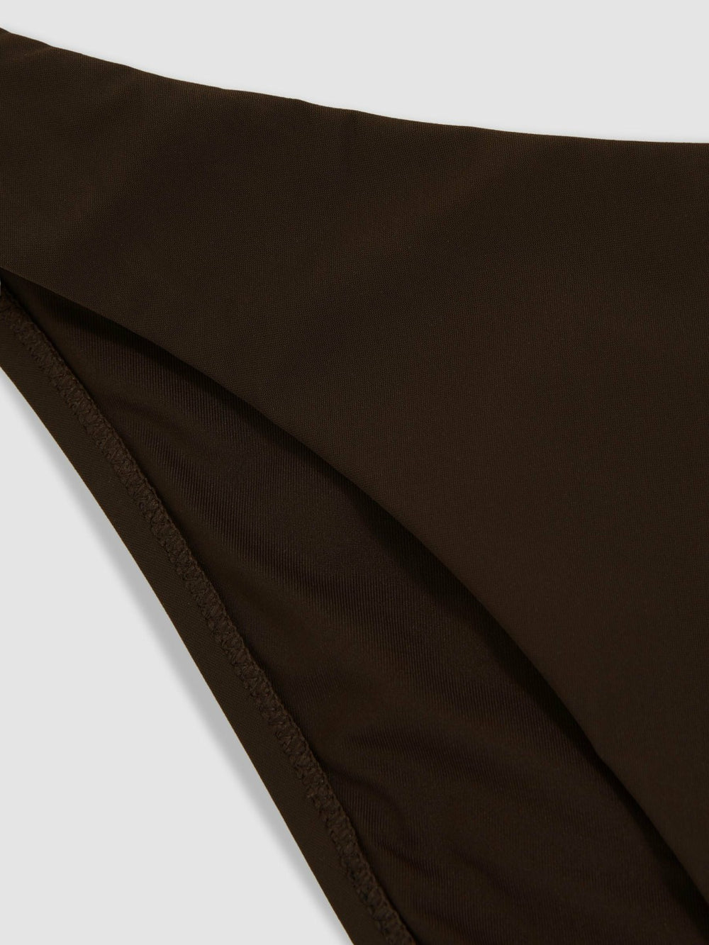 Women High Cut Bikini Bottoms in Chocolate