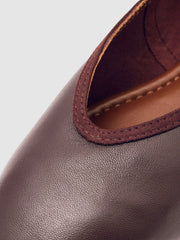 Women Nappa Leather Ballet Flats in Oxblood