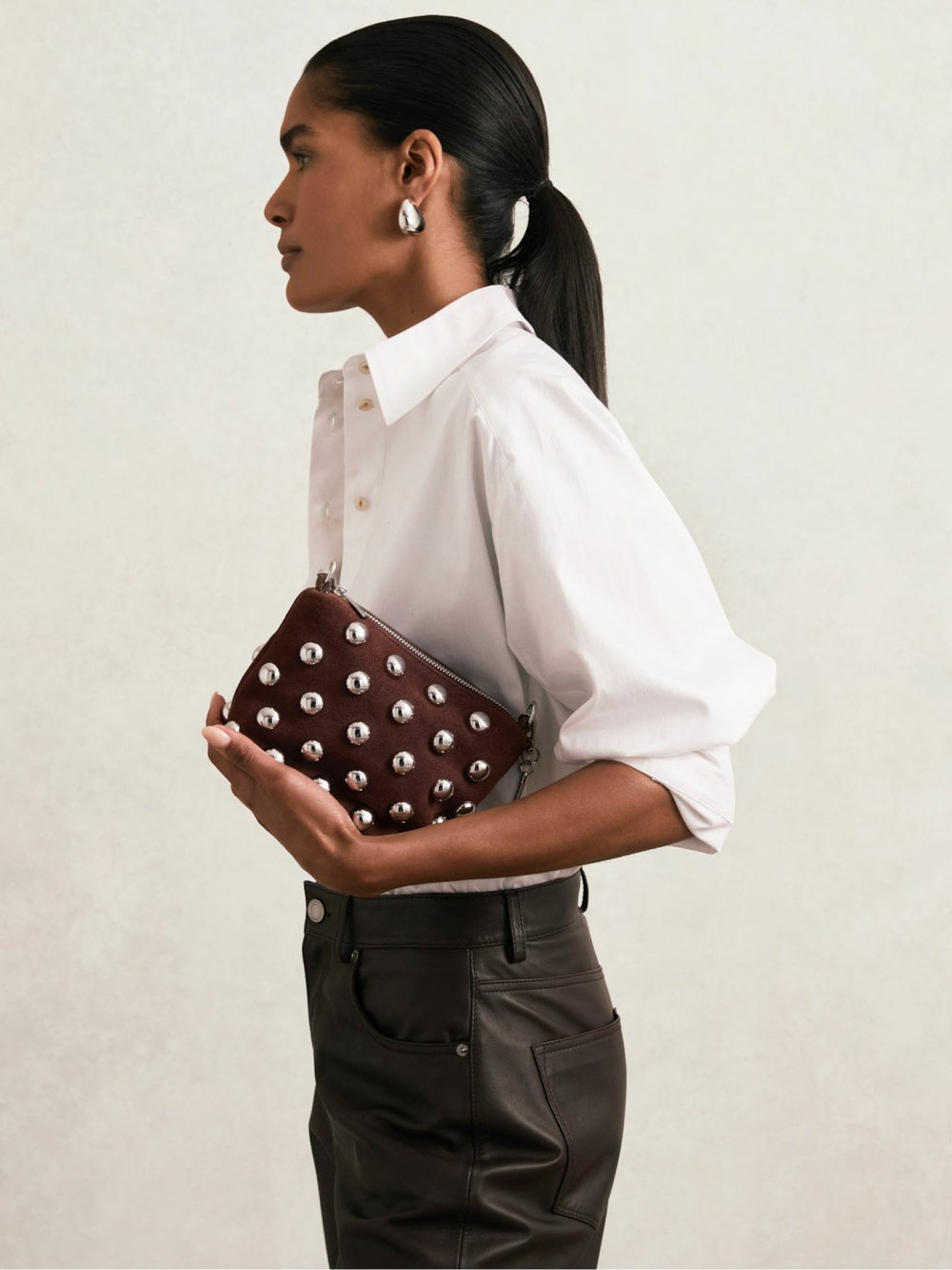 Women Bag in Oxblood