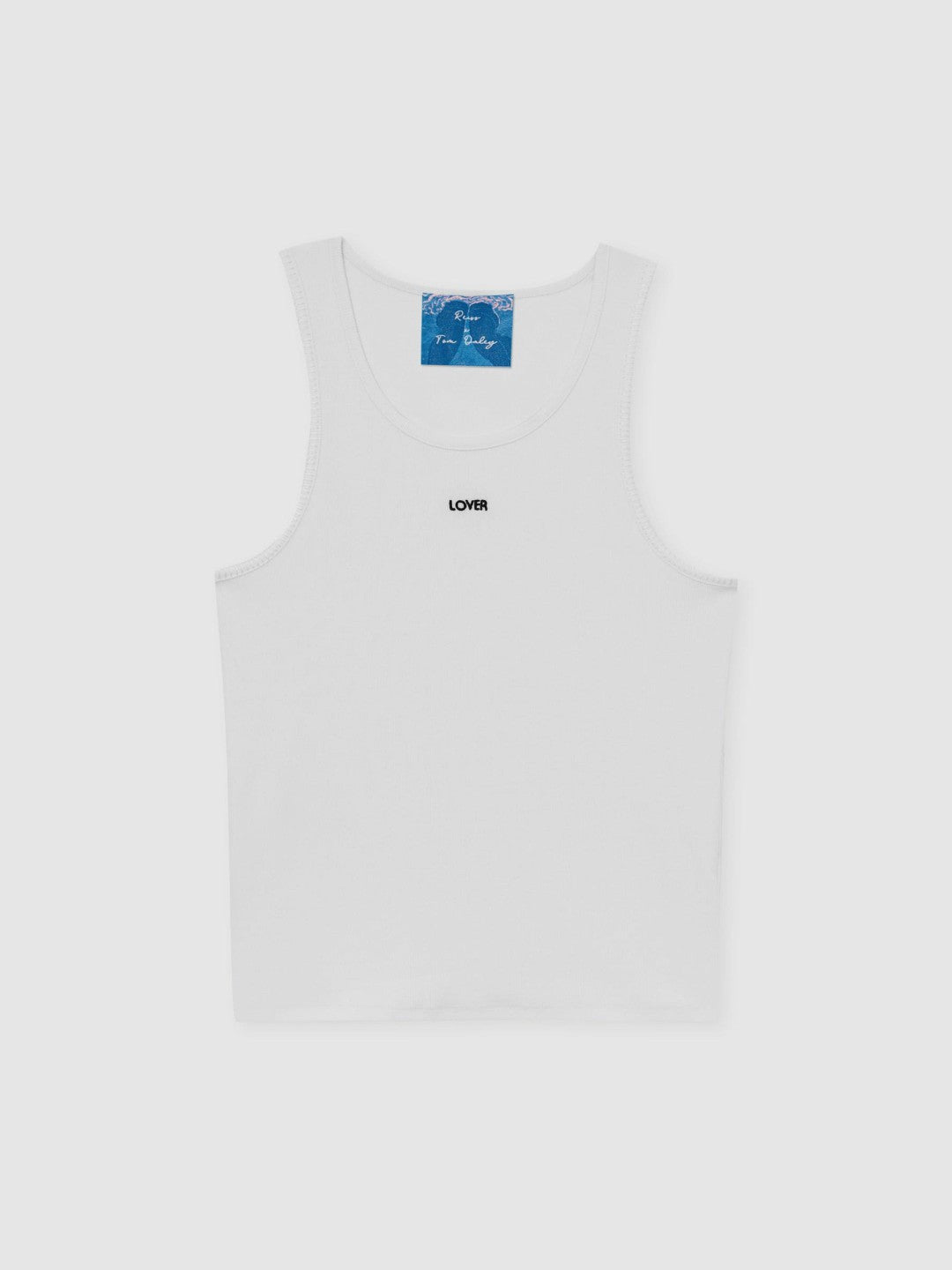 Men | Tom Daley Cotton Lover Vest with Stretch in White