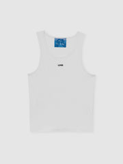 Men | Tom Daley Cotton Lover Vest with Stretch in White