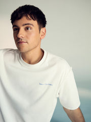 Men | Tom Daley Graphic-Print T-Shirt in White