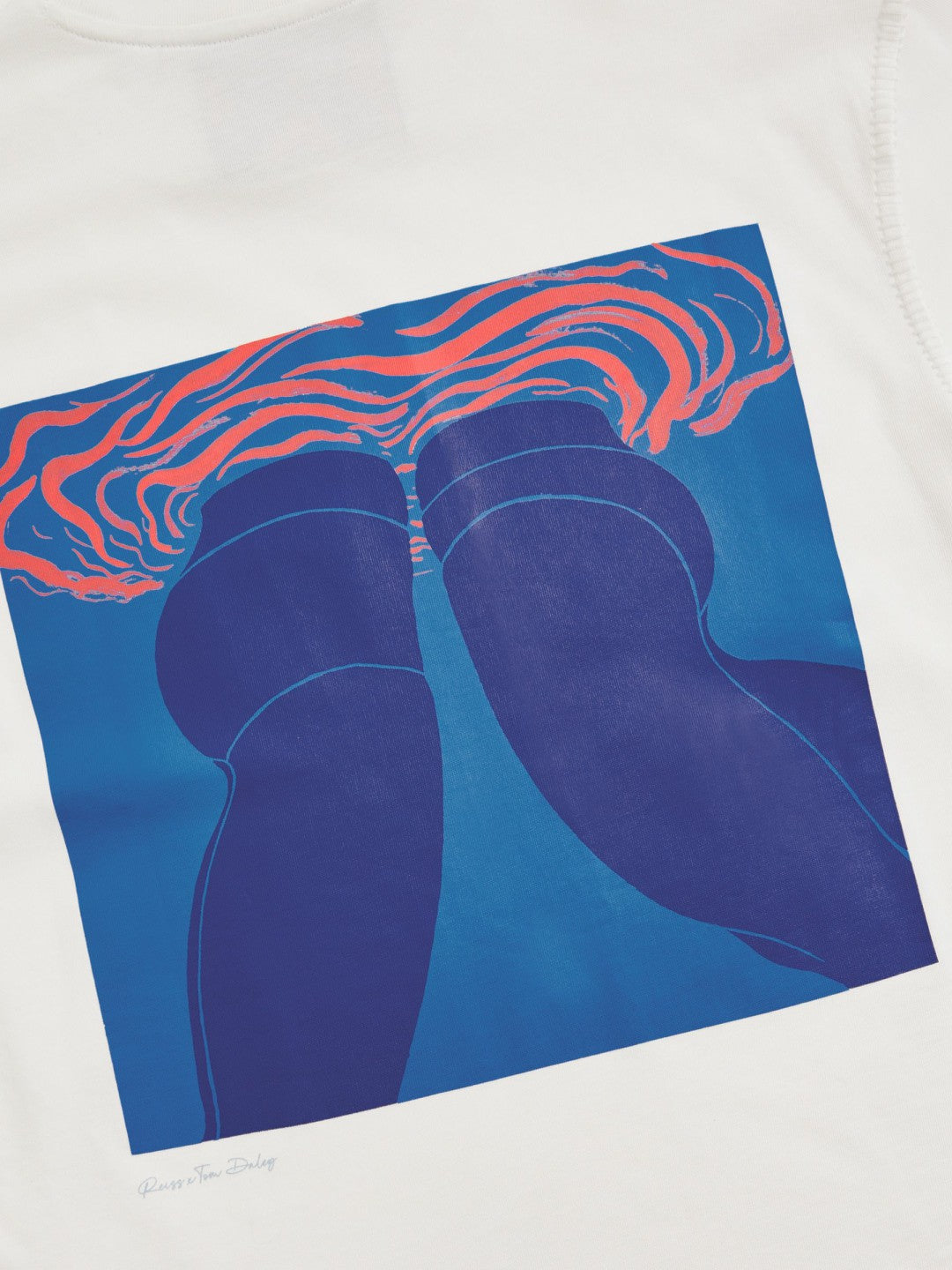 Men | Tom Daley Graphic-Print T-Shirt in White
