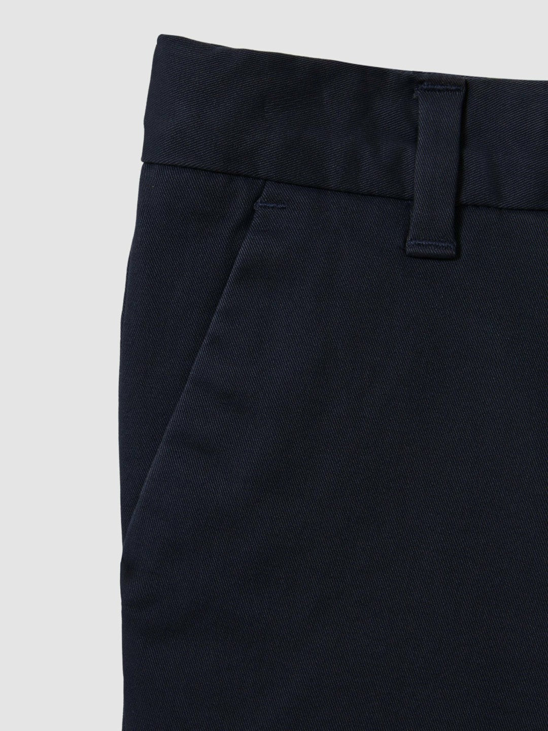 Children & Baby 9-13 yrs Cotton Chino Shorts with Stretch in Navy