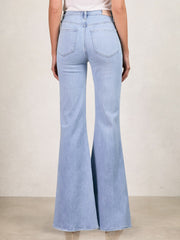 Women Paige Shorts in Light Blue
