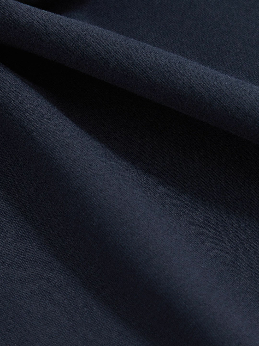 Men Stretch-Cotton Crew-Neck T-Shirt in Navy