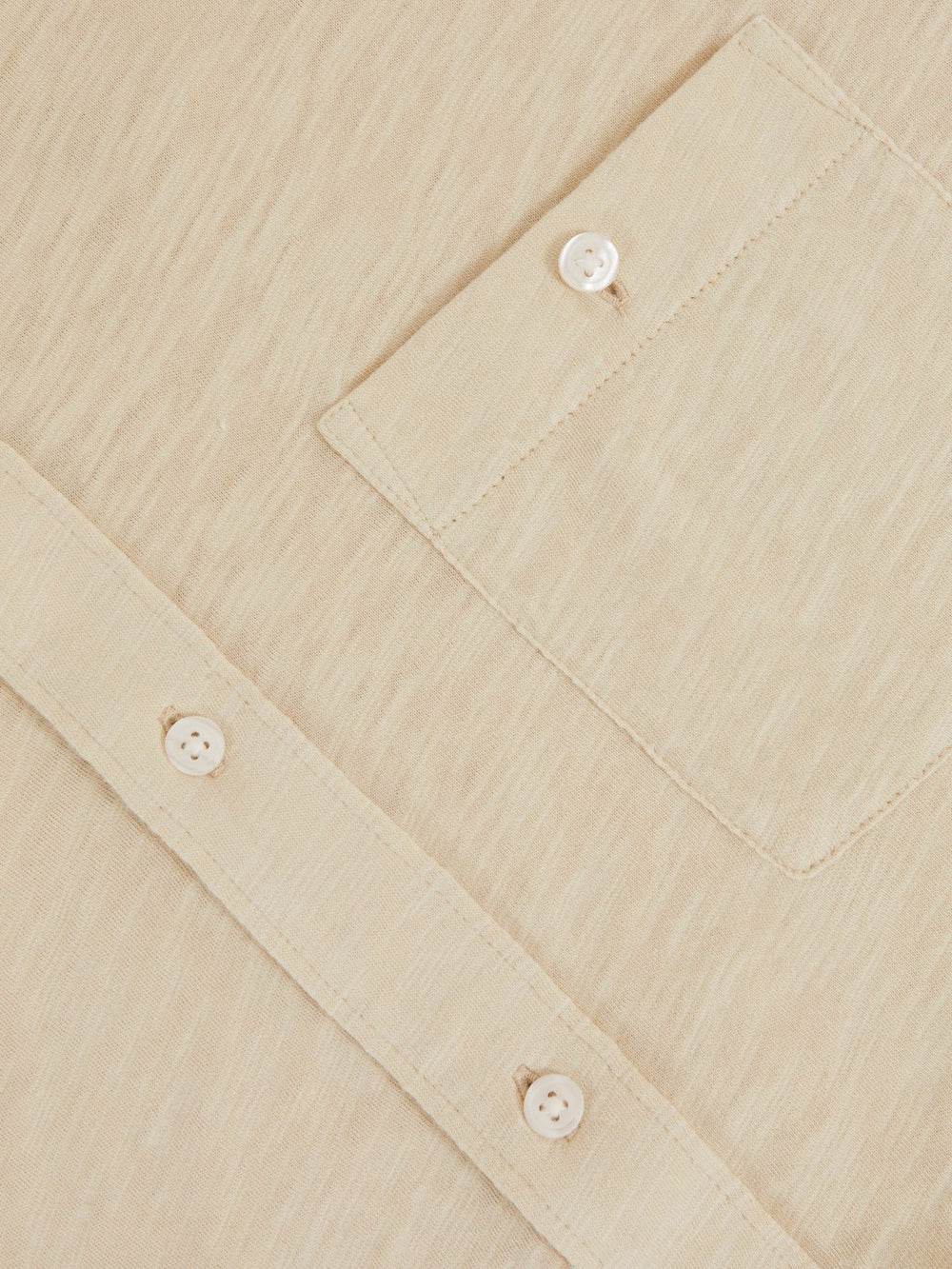 Men Paige Carillo Short Sleeve Shirt in Cream