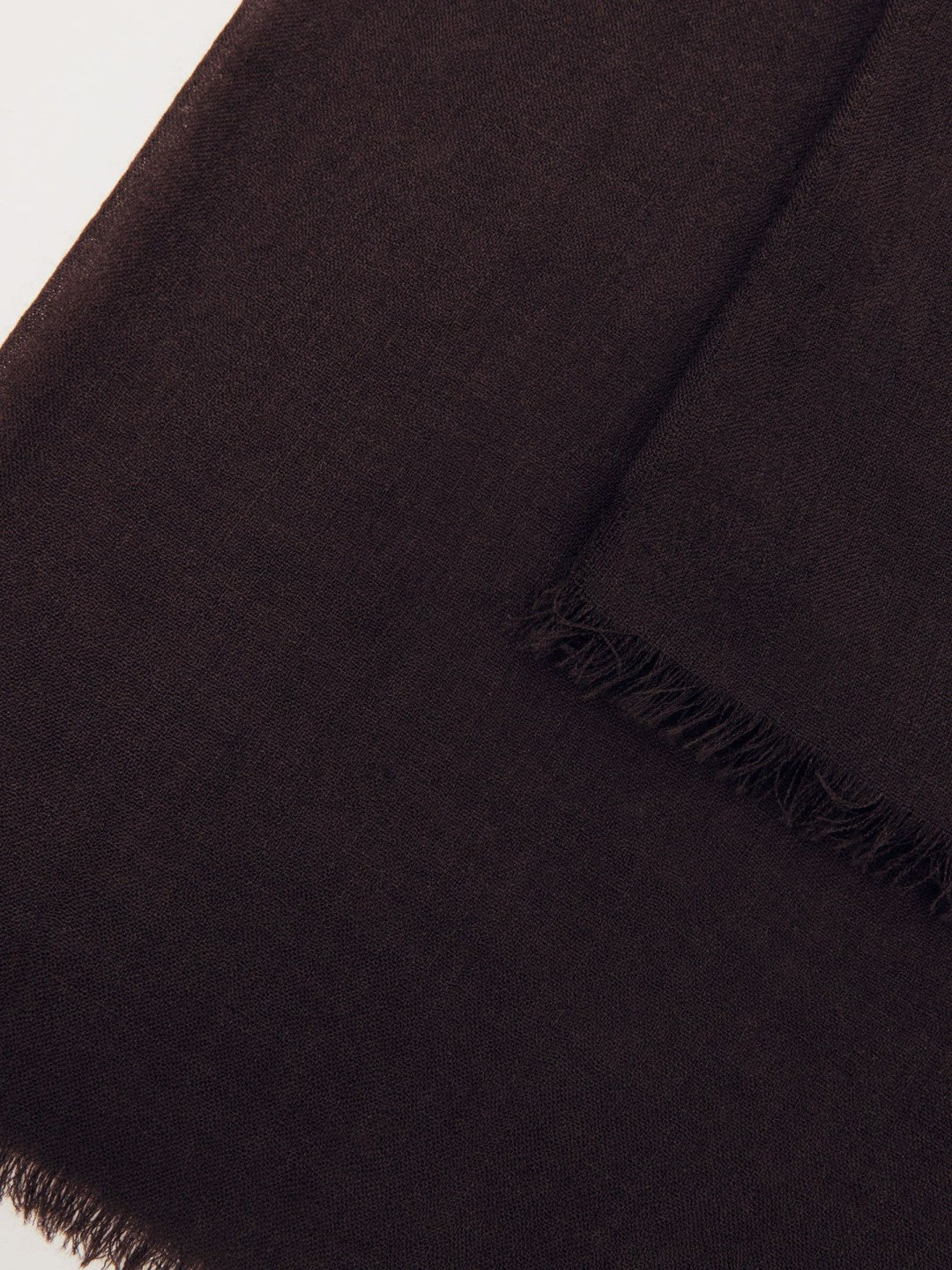 Women Wool-Cashmere Lightweight Scarf in Burgundy