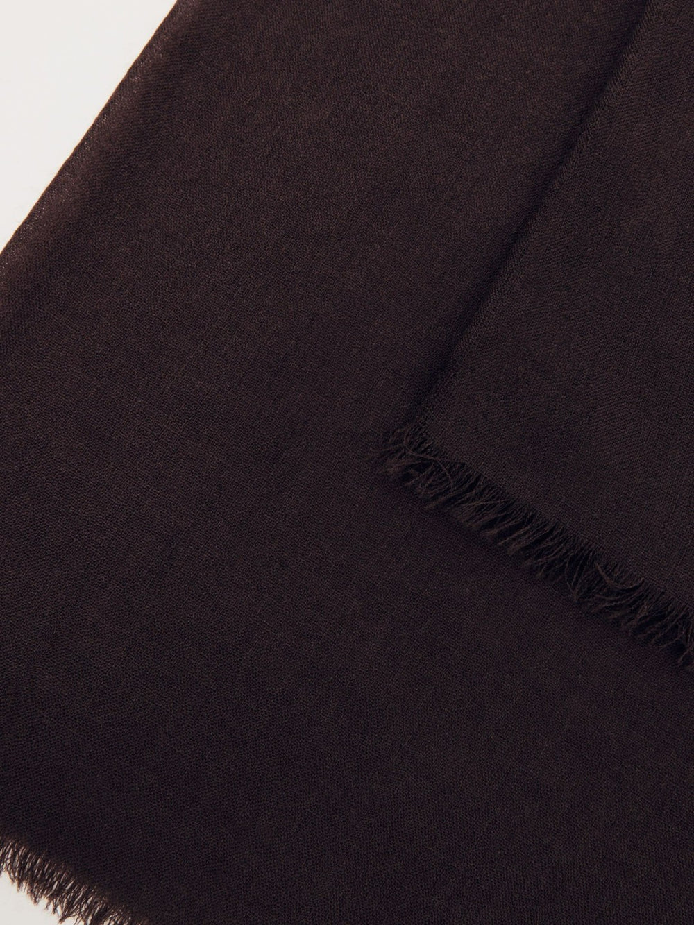 Women Wool-Cashmere Lightweight Scarf in Burgundy