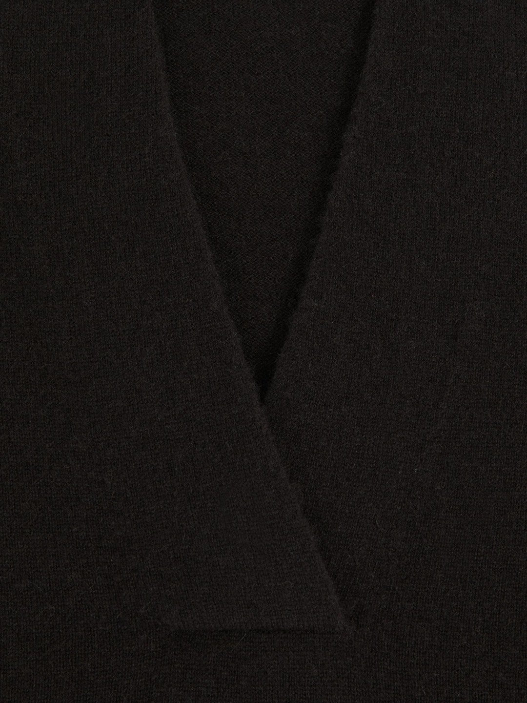 Women Cashmere V-Neck Jumper in Chocolate Brown
