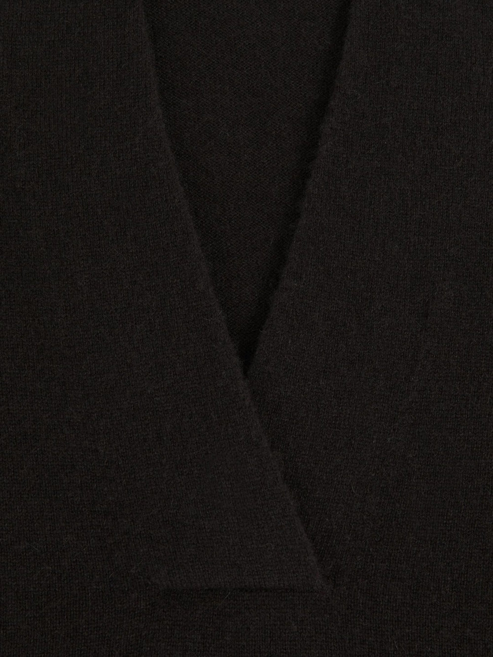 Women Cashmere V-Neck Jumper in Chocolate Brown
