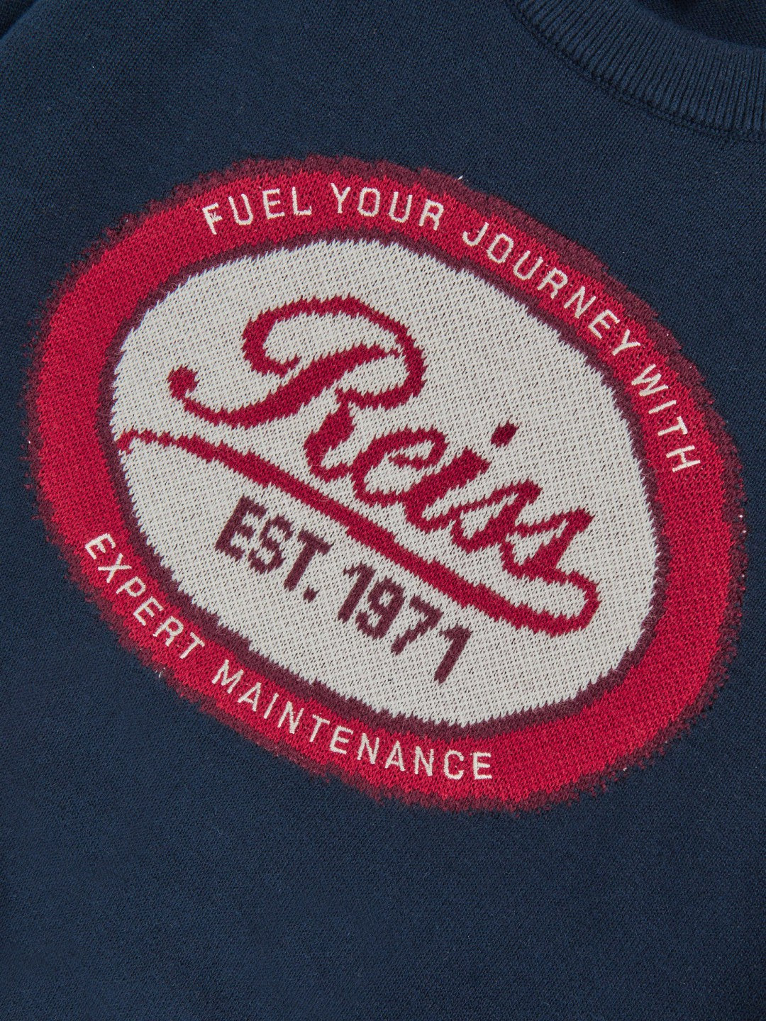 Children & Baby 3-9 yrs Cotton Motor Cars Logo Jumper in Navy
